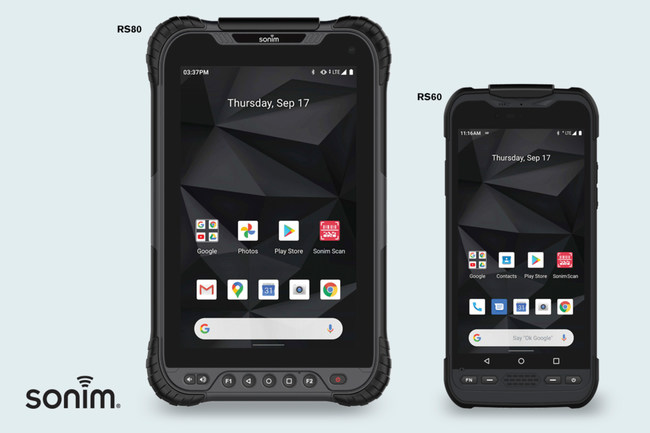 Sonim announces rugged handheld and tablet with integrated barcode scanners to better serve industrial, field service and public safety workers in demanding work environments