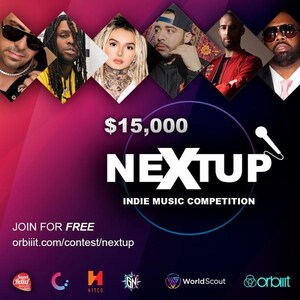 WorldScout™ and Orbiiit.com Announce the 'Next Up Indie Music Competition' with Celebrity Judges Mally Mall, Chief Keef and Zhavia