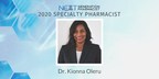 BioMatrix Pharmacist Receives Prestigious "2020 Next-Generation Pharmacist" Award In Specialty Pharmacy Category