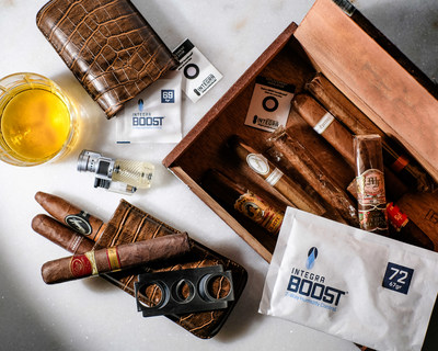 Integra, a nationally-trusted name in humidity control technology, is keeping premium cigars fresh this cold and wet winter season with a variety of 2-way humidity control packs that offer a simple, safe, clean, and effective solution to a balanced environment. The Integra BOOST line of products immediately responds and expertly adapts to any environment it is placed in by releasing or absorbing moisture as needed to ensure optimal humidity.