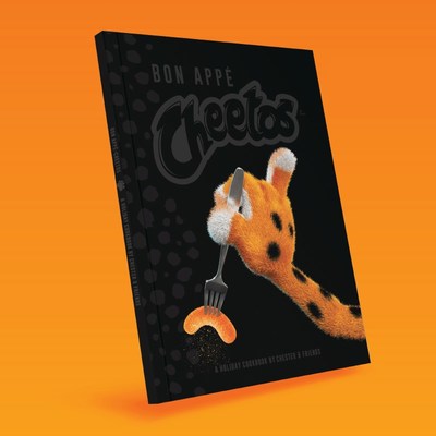 “BON-APPE-CHEETOS: A Holiday Cookbook by Chester & Friends” launches today and features 22 inventive and delicious new recipes from Chester and his professional chef pals including Anne Burrell, Richard Blais, Ronnie Woo and Casey Webb.