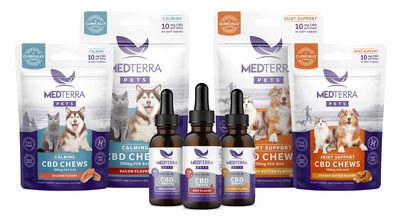 Medterra Pets CBD Chews & Tinctures