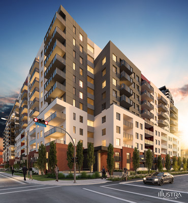 Urbania haus is located in the heart of downtown Laval, a stone's throw away from the Metro station. (CNW Group/Urbania haus)