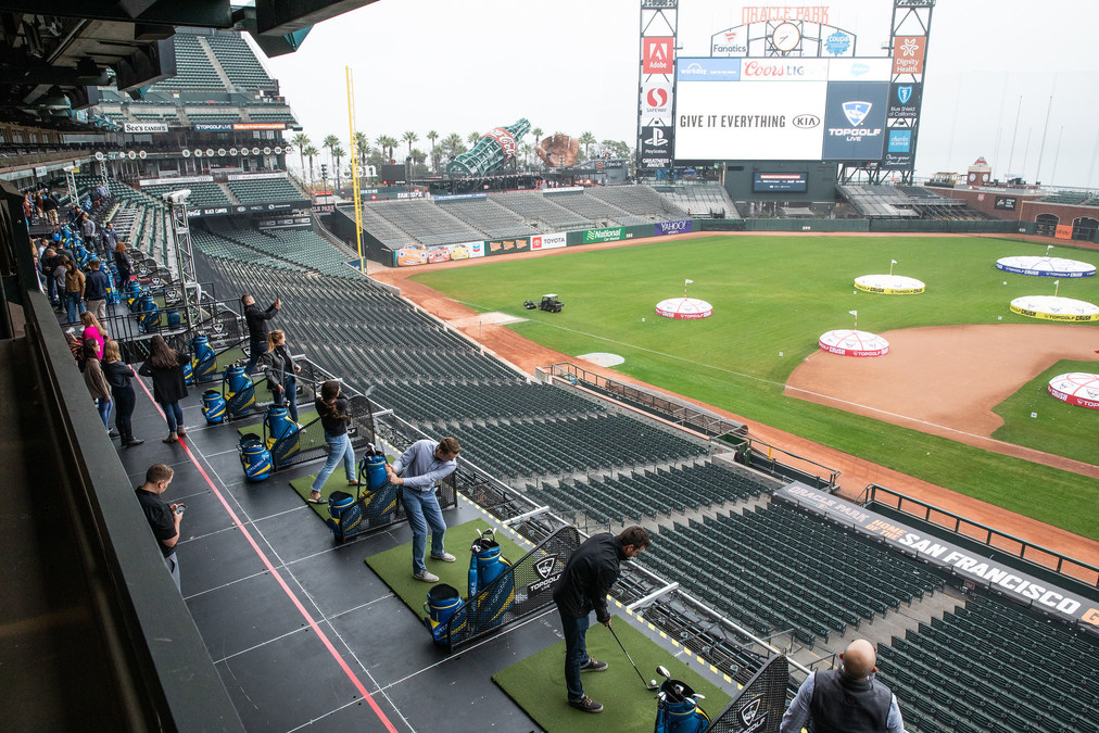 Topgolf Live Stadium Tour at Great American Ball Park this weekend