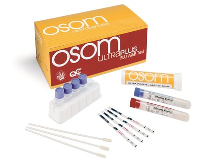 OSOM Ultra Plus Flu A&B CE Marked Test