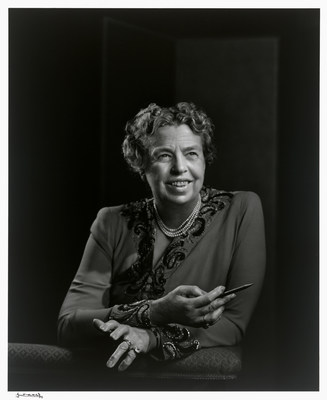 Credit: “Eleanor Roosevelt” by Yousuf Karsh, gelatin silver print, 1944. National Portrait Gallery, Smithsonian Institution; Gift of Estrellita Karsh, in memory of Yousuf Karsh. Copyright: Estate of Yousuf Karsh.