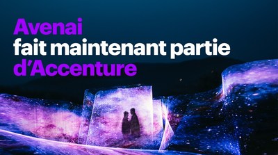 Accenture conclut l'acquisition d'Avenai, une socit d'experts-conseils en affaires et en technologie tablie  Ottawa (Groupe CNW/Accenture)