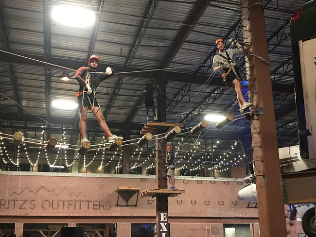 Fritz's Adventure is introducing 11 new ziplines, 300 feet of new tunnels, 32 new obstacles, six new bridges, and two new drops on Thursday, November 19.