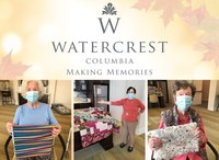 Quilting through Covid: How Residents at Watercrest Columbia Assisted Living and Memory Care are Making their Mark