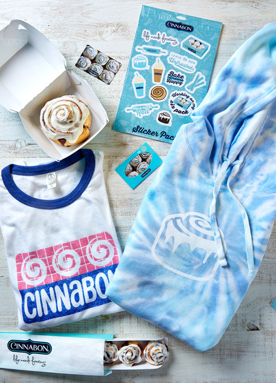 Cinnabon is offering a selection of holiday gifts that celebrate the iconic cinnamon roll treat, including scratch-and-sniff gift cards, clothing, accessories, and the famous cinnamon rolls in giftable CinnaPacks.
