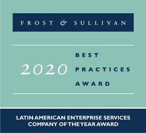 Frost &amp; Sullivan distingue a Lumen con el Premio a la Empresa de Servicios Corporativos del Año 2020 en América Latina