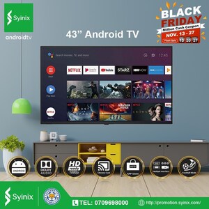 Syinix Electronics Technology Ltd Announces Extended Black Friday Campaign in its Syinix Mall