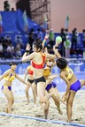Sanya Beach Handball Invitational Kicks off in Hainan
