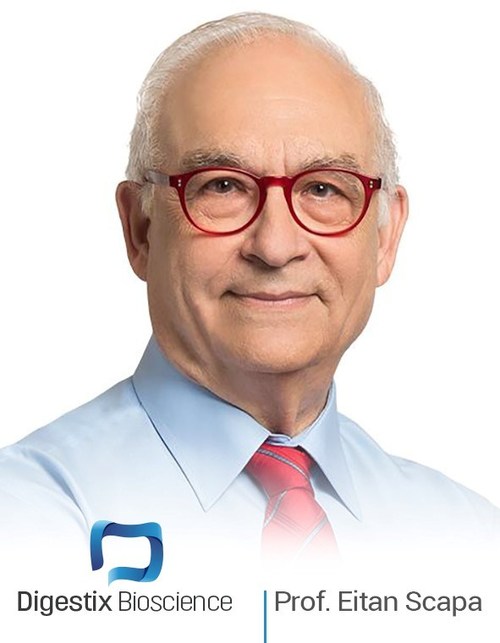 Professor Eitan Scapa, MD – Founder, Digestix Bioscience Inc.
