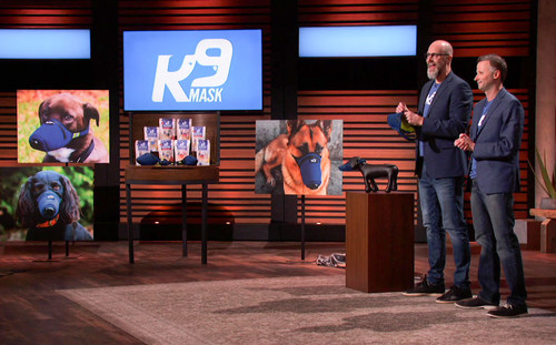"SHARK TANK" 2020 Season 12 Episode 6 - Two entrepreneurs from Austin, Texas, work to convince the Sharks that their crisis-inspired masks designed for a beloved family member are worth an investment. FRIDAY, NOV. 20 (8:00-9:00 p.m. EST), on ABC. KIRBY HOLMES, EVAN DAUGHERTY (PRNewsfoto/Good Air Team LLC)