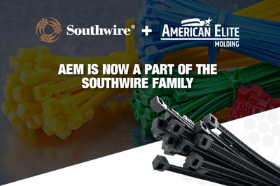 Serving the Construction, Industrial, Retail and OEM markets for more than 20 years, AEM is one of America’s leading manufacturers of nylon cable ties. Through this acquisition, Southwire will welcome 142 employees from AEM and will integrate AEM’s 75,000 square foot manufacturing and distribution facility in Crestview, FL into Southwire’s footprint.