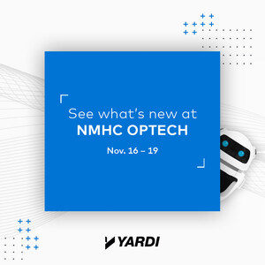 Yardi Bringing Multifamily Innovations to NMHC OPTECH