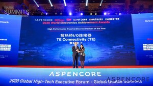 TE Connectivity wins 2020 ASPENCORE World Electronics Achievement Award