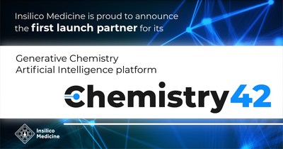 Insilico announces the first launch partner for Chemistry42