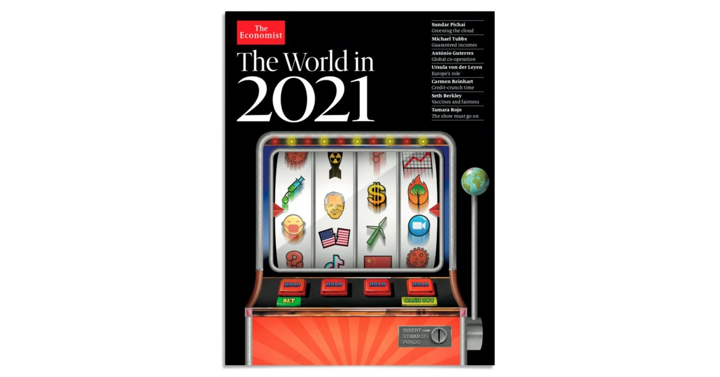 2021 Will Be A Year Of Luck Risk Taking And Chance According To The Economist S The World In 2021