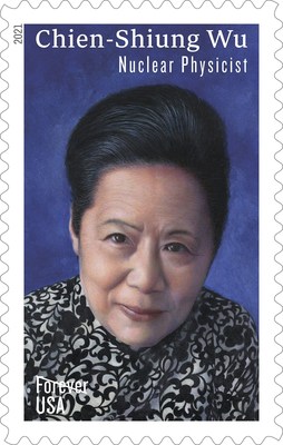 The Postal Service continues its Love stamp series and honors Chien-Shiung Wu, one of the most influential nuclear physicists of the 20th century, among several new stamps to be issued in 2021.