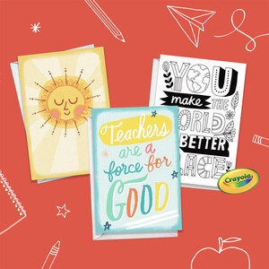 Hallmark to Give Away One Million Cards, Helping Parents and Students Show Appreciation for Educators and School Staff