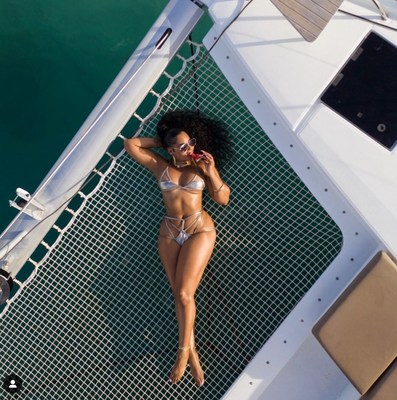 Ashanti's 40th Birthday shoot in Antigua