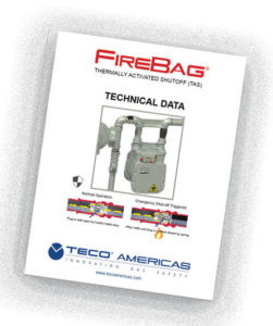 Teco® Americas Publishes FireBag® Thermal Gas Shutoff Desk Reference