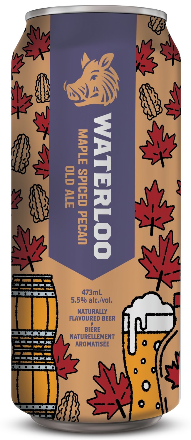 Waterloo Maple Spiced Pecan Old Ale (CNW Group/Waterloo Brewing Ltd.)