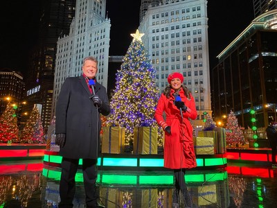 Abc 7 Chicago Captures The Magic Of The Season With A Spectacular New Version Of The Bmo Harris Bank Magnificent Mile Lights Festival Headlined By Academy And Grammy Award Winning Actress Singer Jennifer Hudson