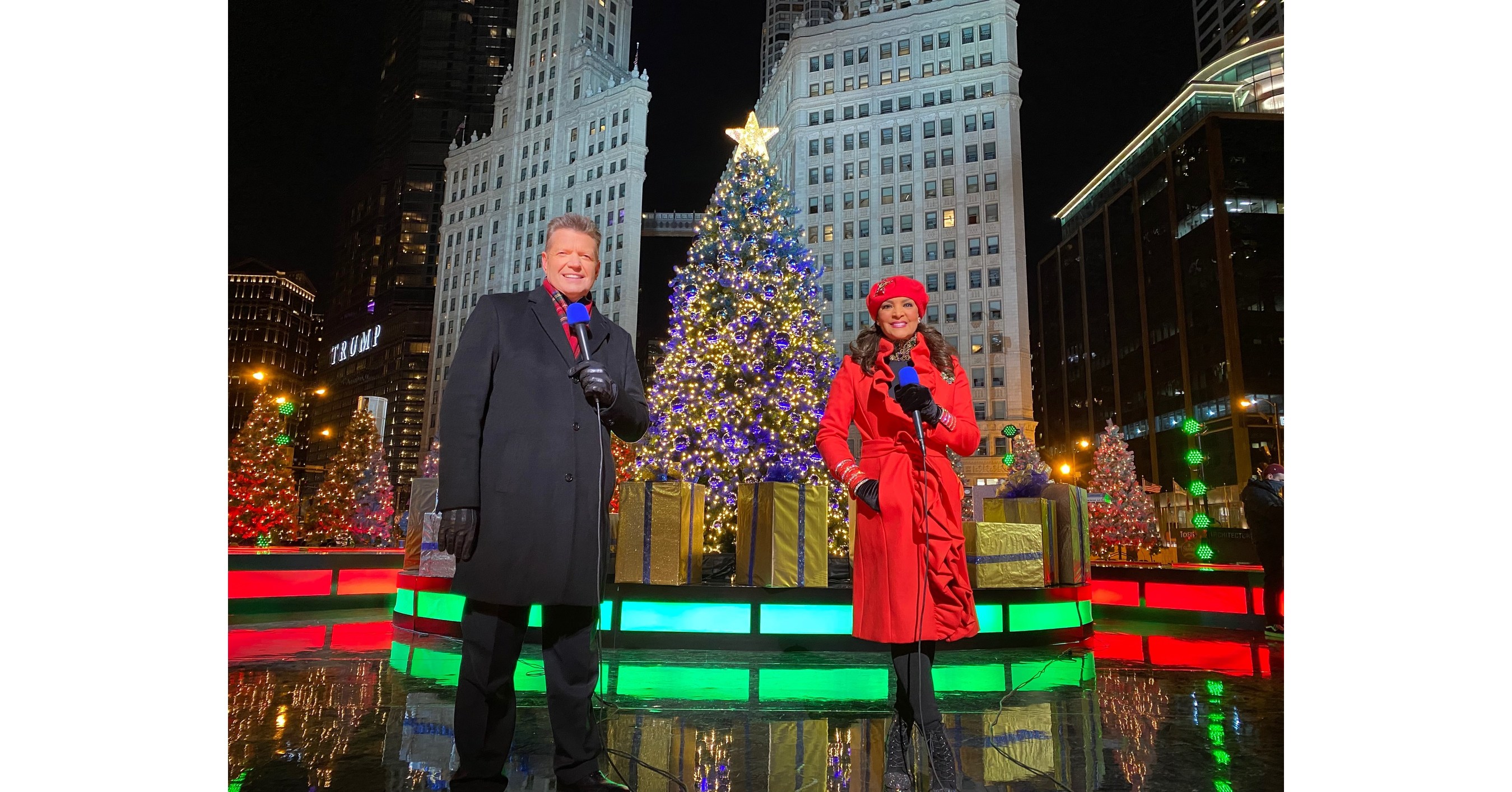 Abc 7 Chicago Captures The Magic Of The Season With A Spectacular New Version Of The Bmo Harris Bank Magnificent Mile Lights Festival Headlined By Academy And Grammy Award Winning Actress Singer Jennifer Hudson