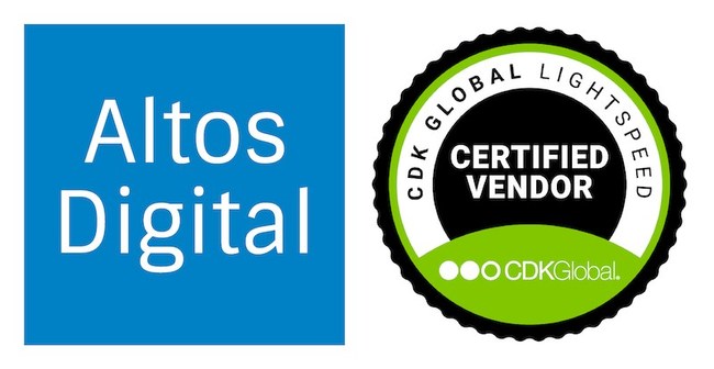 Altos Digital is a CDK Global Lightspeed Certified Vendor