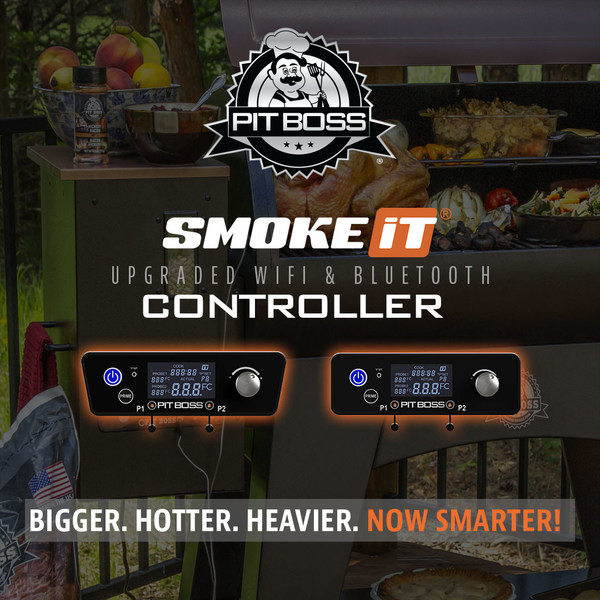Pit Boss® Grills Announces Legacy WiFi And Bluetooth® Controller