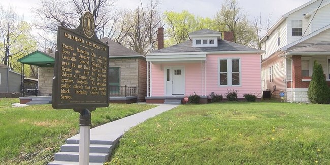 Long before he was known as Louisville's own gold medal Olympic champion, or by millions as the Greatest of All Time - admired and recognized for his racial pride - Ali lived in this two-bedroom home as a tough kid who grew up to be an outstanding man sharing a message of love, faith, unity, and honor.