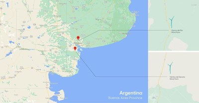 Envision Wind Farms in Argentina