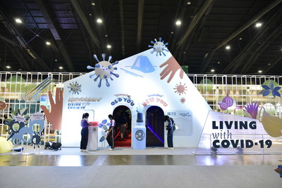 The National Science and Technology Fair in Thailand and exhibition for Living with COVID-19