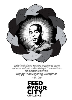 Dr. Dre and Feed Your City Challenge Team Up to Feed the City of Compton