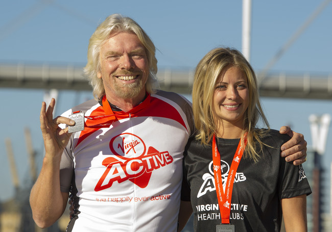 Richard Branson with daughter Holly. Photo by Featureflash Photo Agency.