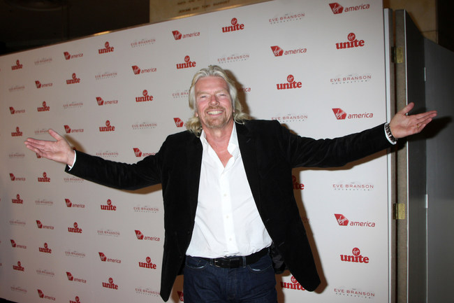 Richard Branson in Los Angeles. Photo by Kathy Hutchins.