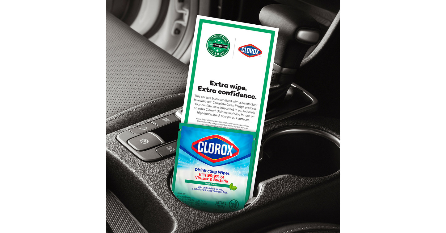 Enterprise Holdings Teams Up with Clorox® Extending its Complete