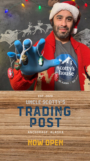 NHL Stanley Cup Champion Scotty Gomez - Creator/Star of YouTube's Hit "Scotty's House" - Opens First Alaskan Virtual Trading Post Just In Time for the Holiday Season