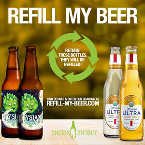 Conscious Container Start-up and Anheuser-Busch Invite The North Bay To "Refill My Beer"