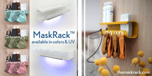 MaskRack Announces First-Of-Its-Kind UV Sanitizing Mask Organization Solution
