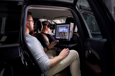 Volvo Cars “ultimate driving simulator” uses latest gaming technology to develop safer cars (PRNewsfoto/Volvo Cars)