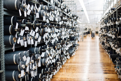 Inside the Joseph Abooud Factory in New Bedford, Massachusetts.