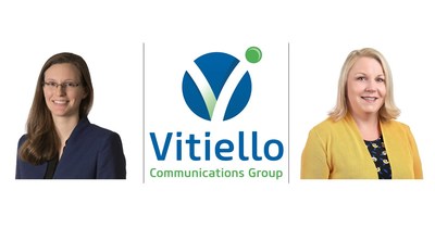 Vitiello Communications Group promotes Kristen Erickson to vice president, Client Services and Richelle Feigin, Ph.D. to senior account director.