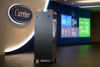 Carrier's OptiClean™ Dual-Mode Air Scrubber & Negative Air Machine has been named as one of TIME’s 100 Best Inventions of 2020. The OptiClean was developed through rapid innovation in early 2020 to help support infectious isolation rooms in hospitals.
