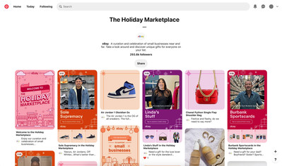 eBay’s first-ever virtual Holiday Marketplace on Pinterest shines a light on nine small businesses with items ranging from collectible sneakers to one-of-a-kind luxury accessories, vintage toys, hand-drawn cards, and more.
