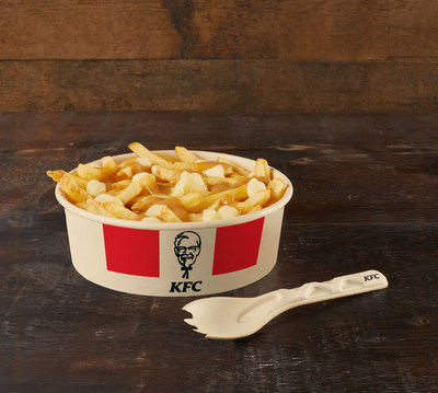 KFC's new fibre-based 'spork' (CNW Group/KFC Canada)