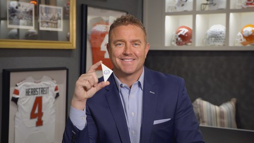 Allstate and Kirk Herbstreit are challenging football fans to play flick football for the Allstate Good Hands Challenge and to score scholarship money for Allstate Good Hands net schools